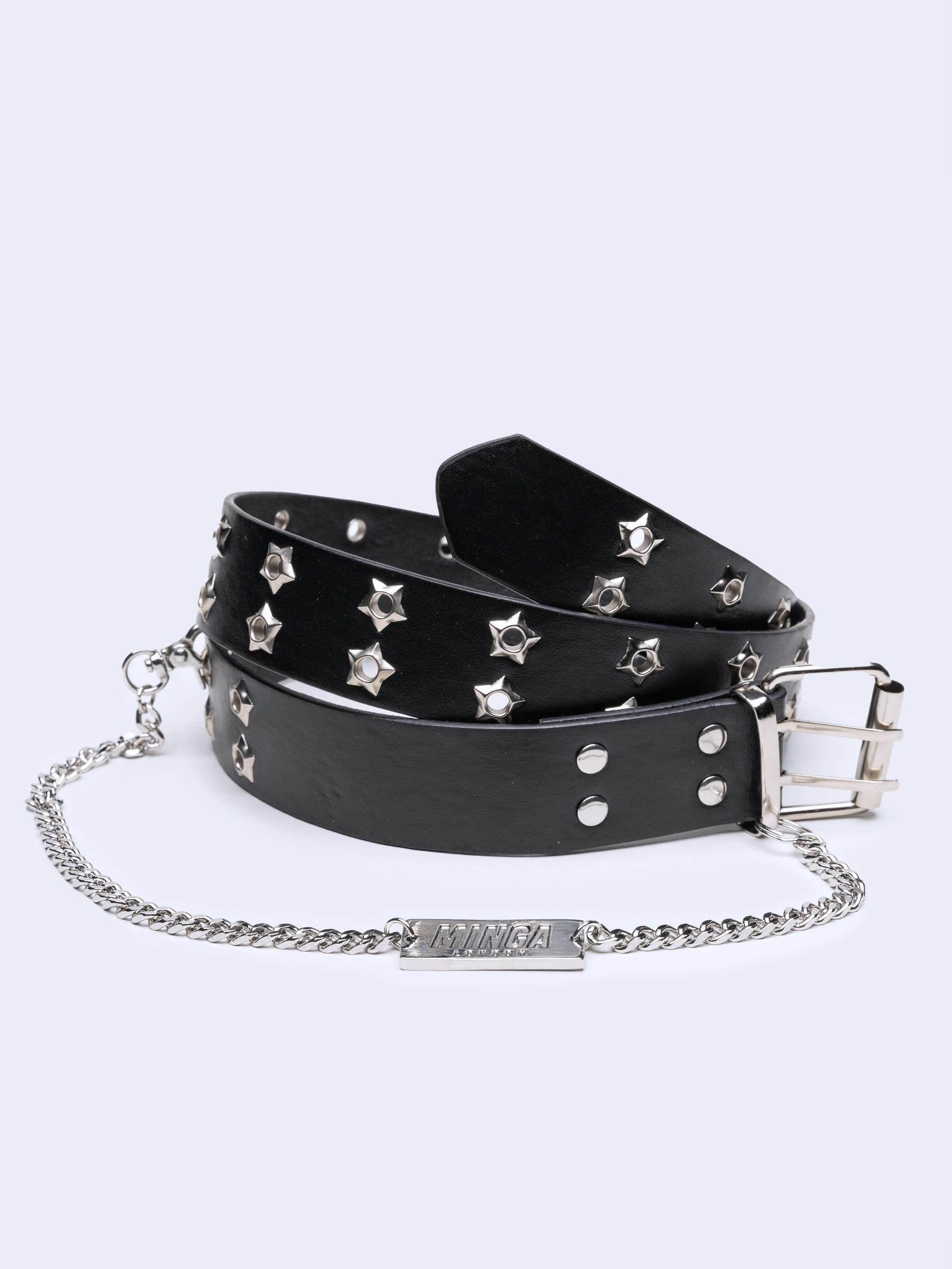 Midnight Star Black Chain Belt