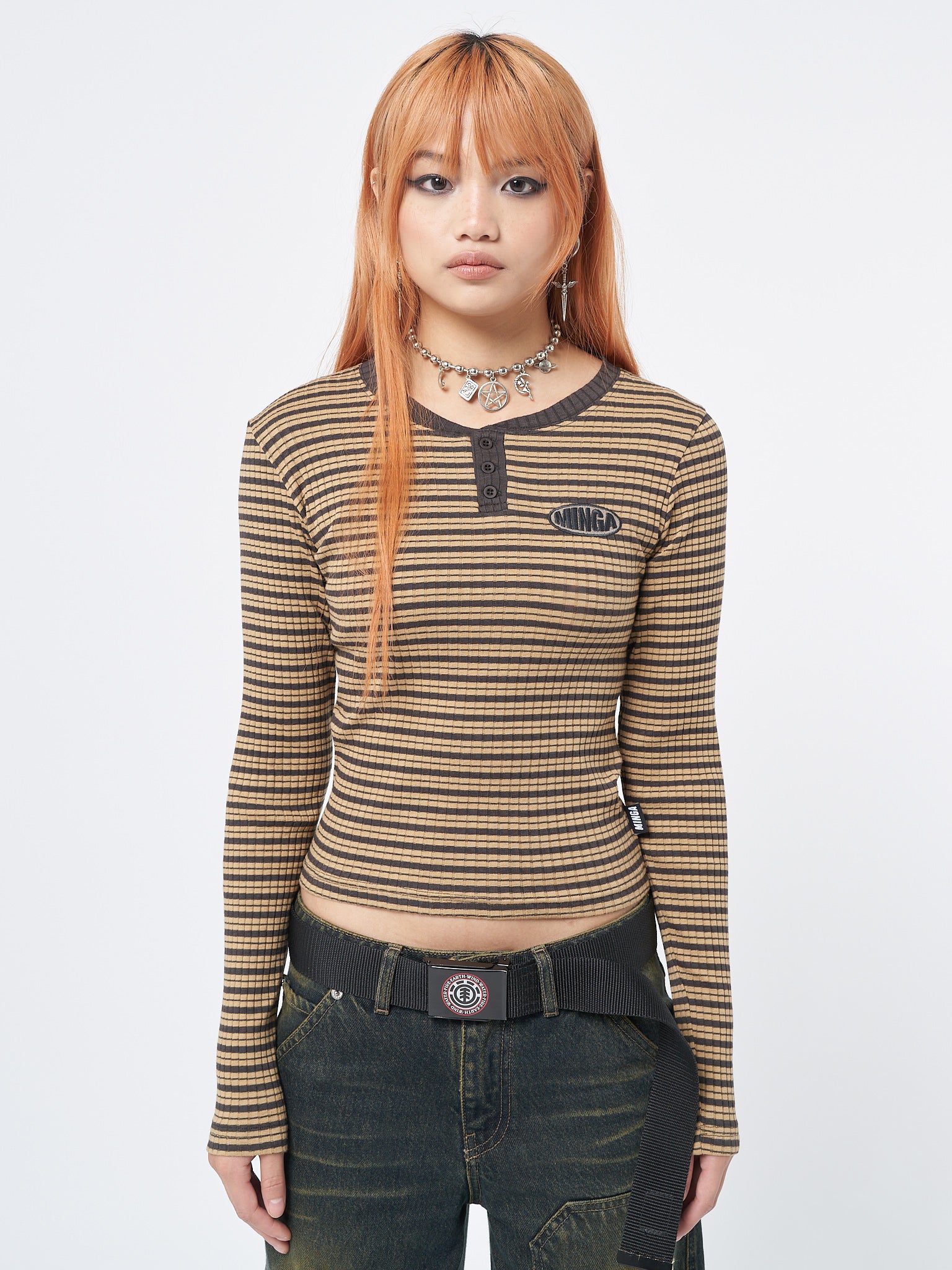 Minga london striped trousers cheap