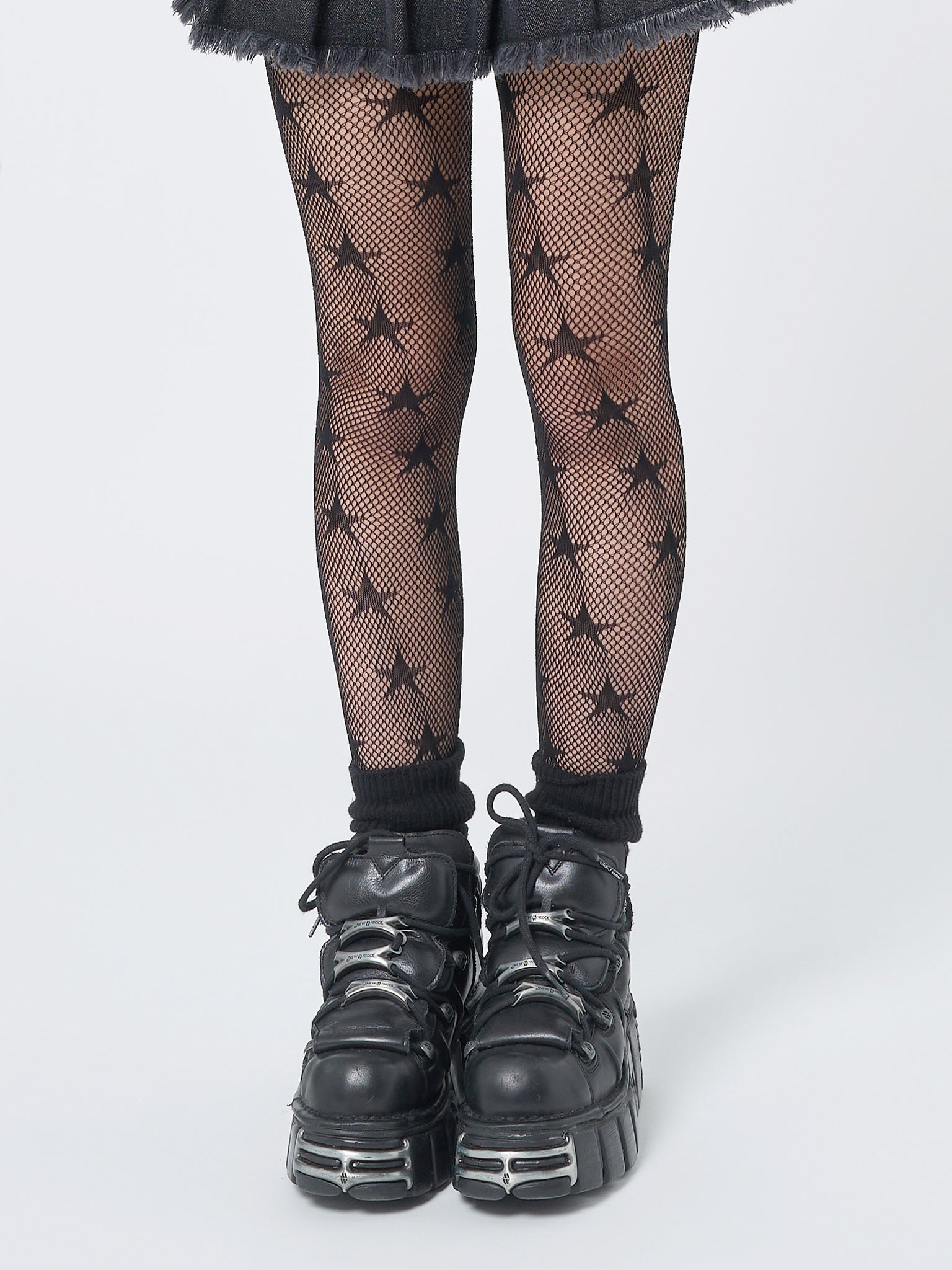 In The Stars Fishnet Tights - Minga London