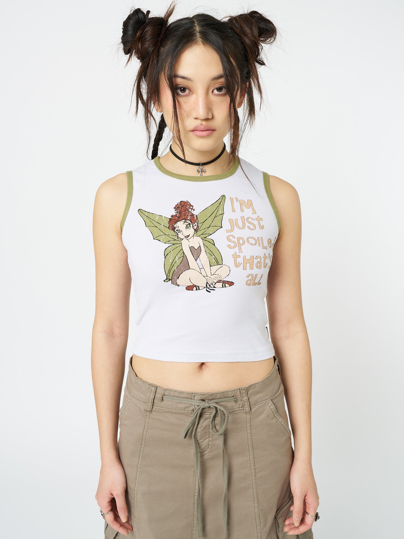 Ember Fairy Graphic Vest Top - Minga London