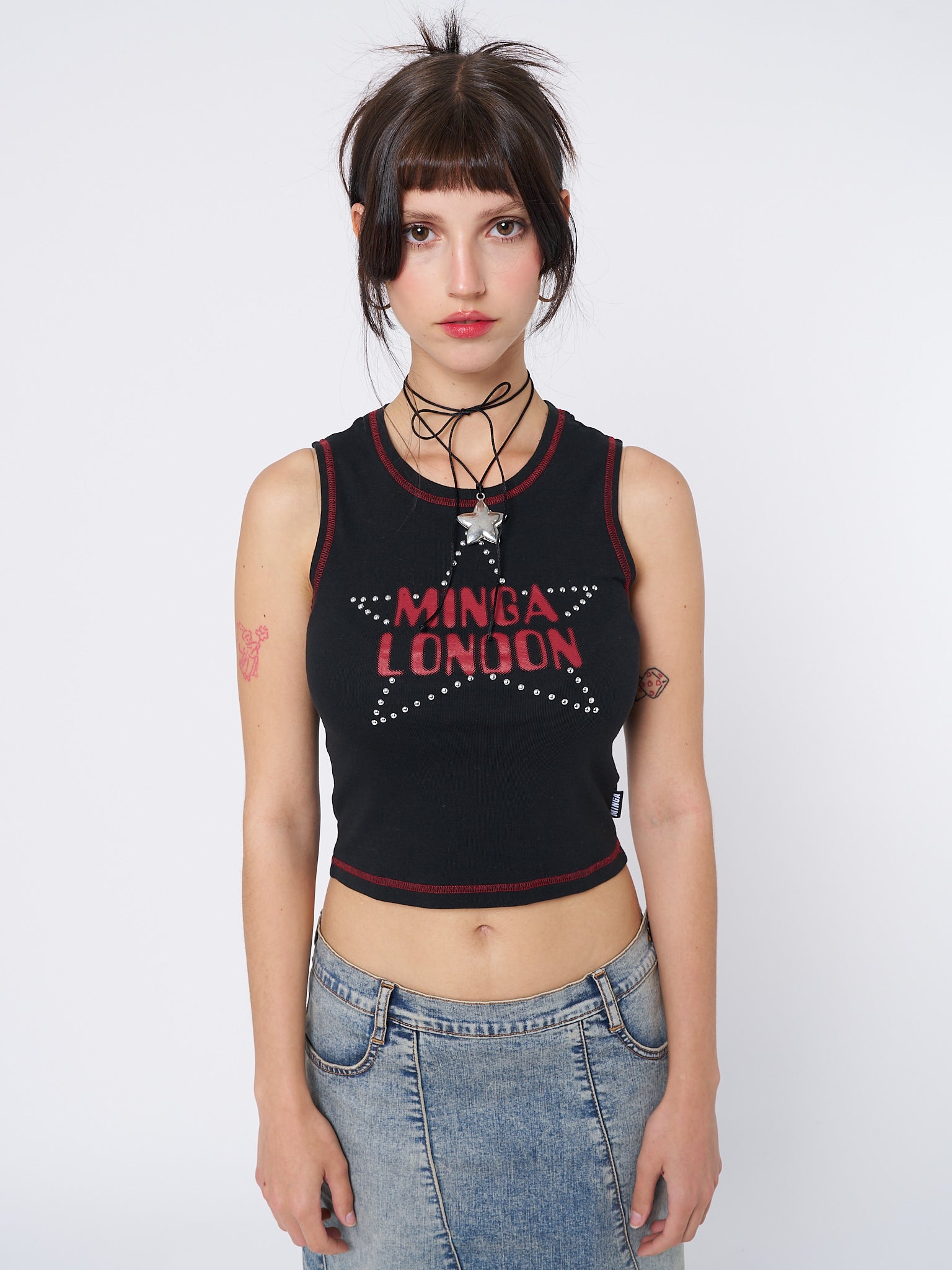 RockStar Girlfriend Vest Top - Minga London