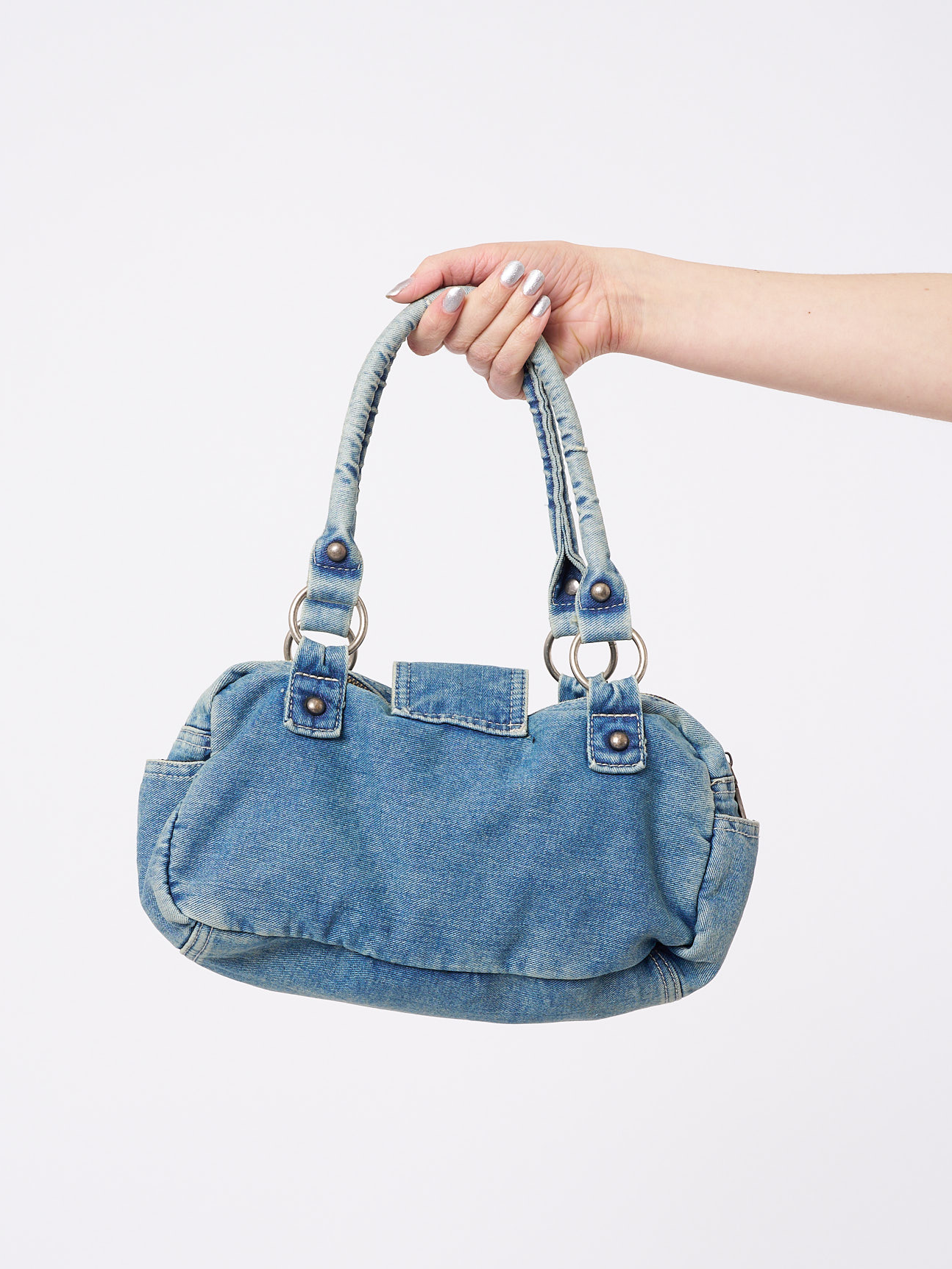 Star Girl Denim Y2k Handbag - Minga London