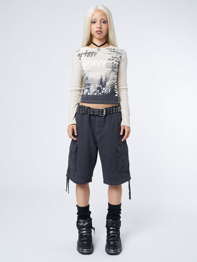 1997 Graphic Long Sleeve Top - Minga London