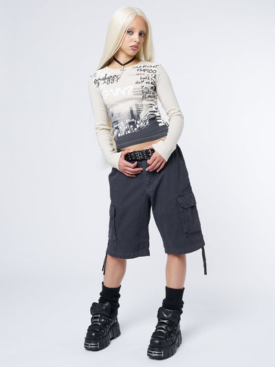 1997 Graphic Long Sleeve Top - Minga London