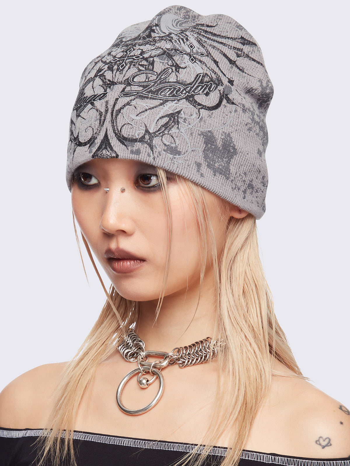 Chrome Angel Beanie
