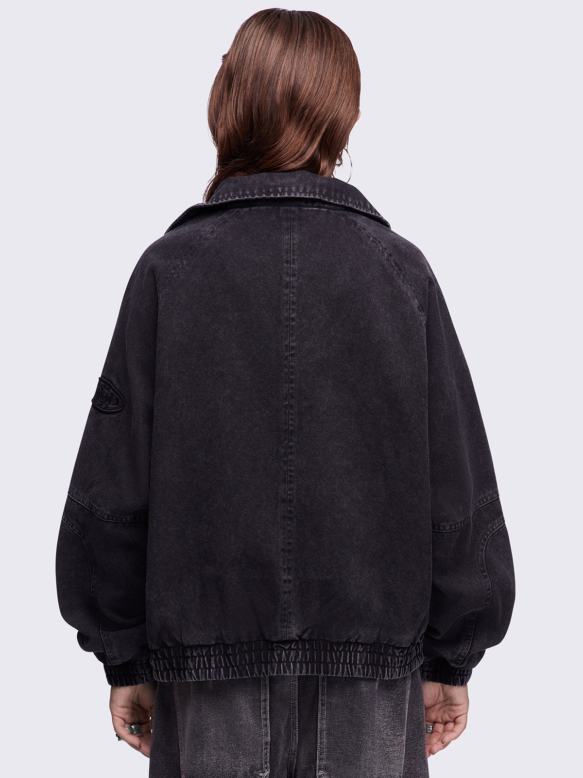 Harley Black Bomber Jacket