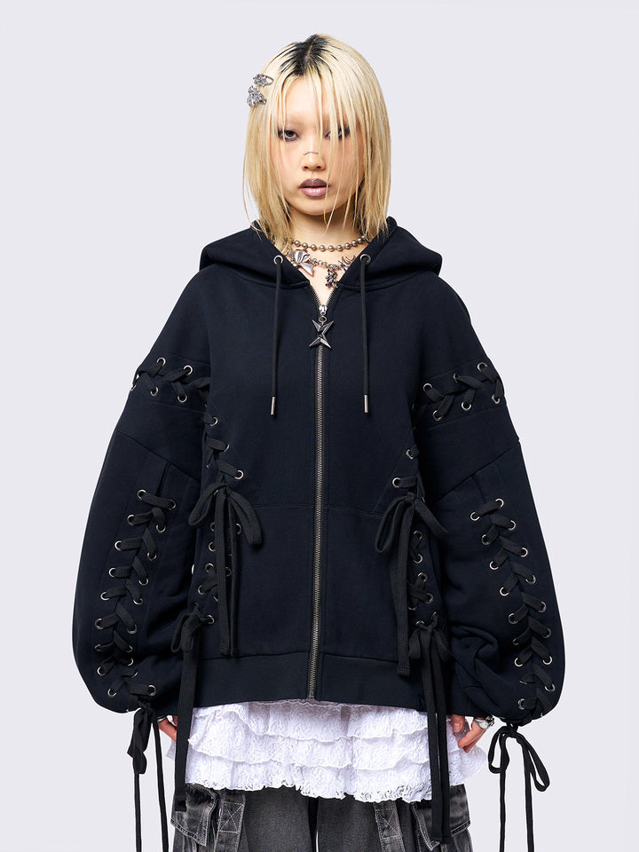 トップス IKUMI BIG ZIPS HOODIE IKUMI / BIG ZIPS HOODIE