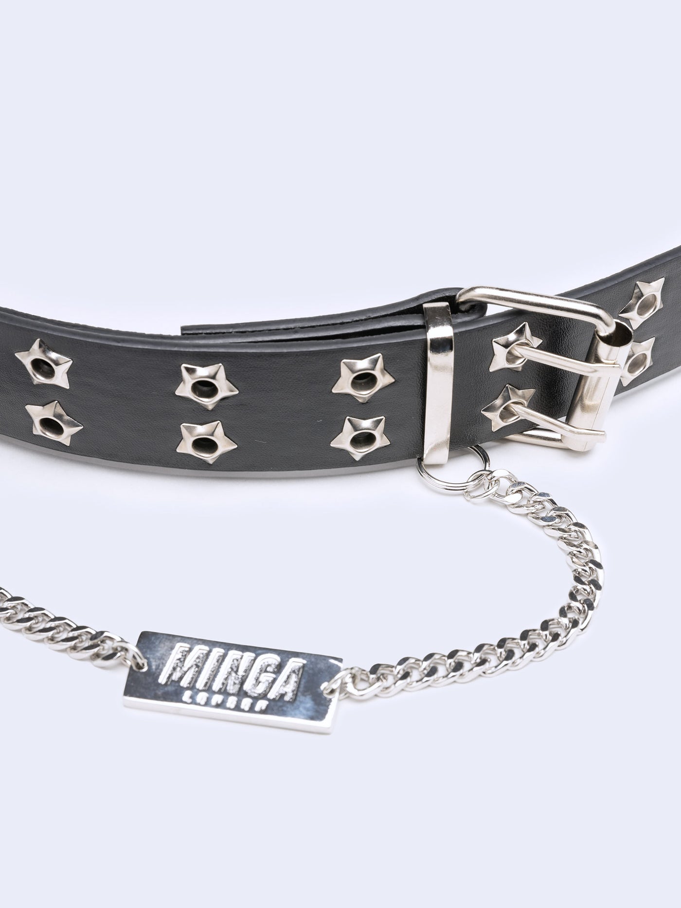 Midnight Star Black Chain Belt