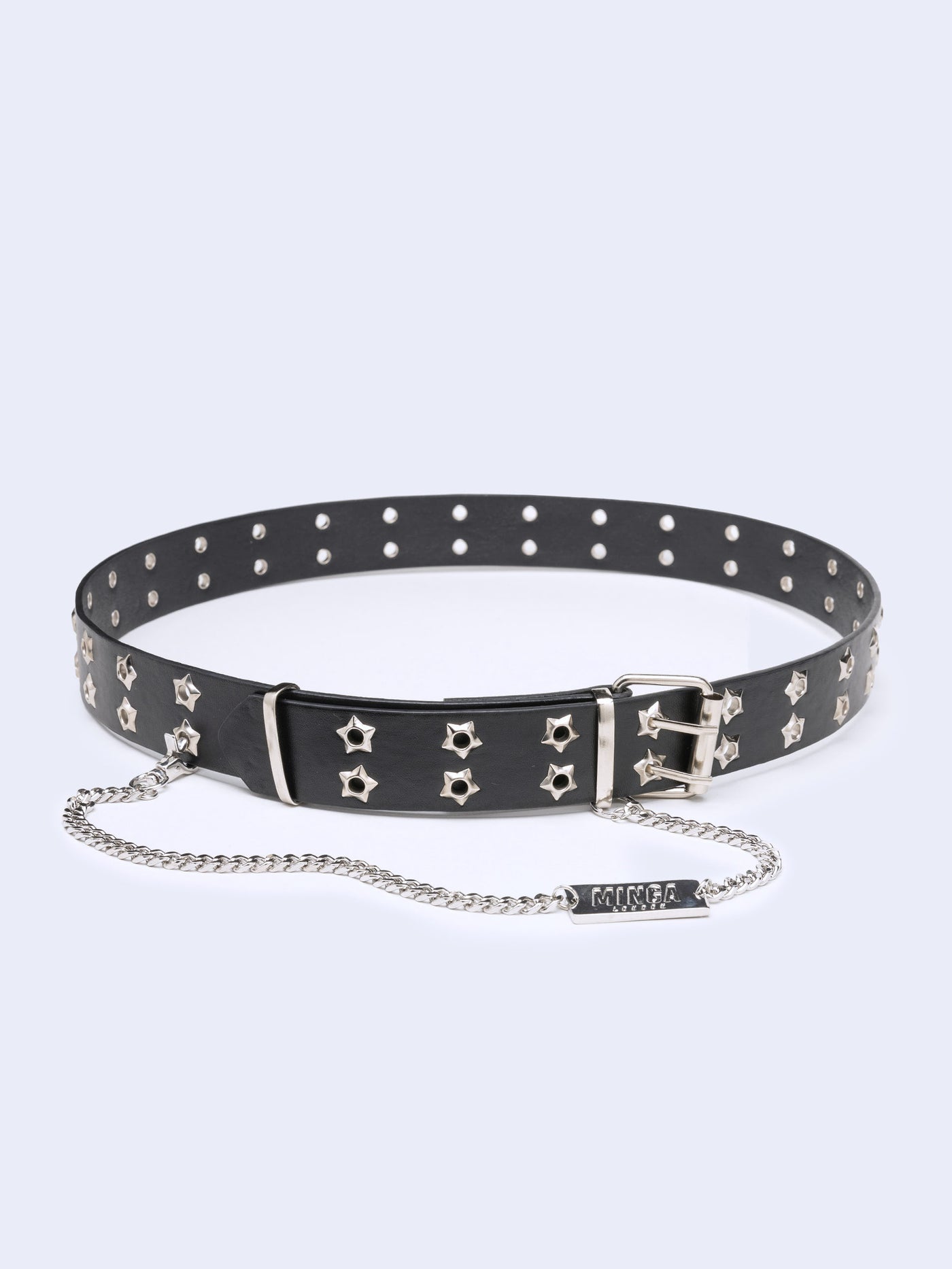 Midnight Star Black Chain Belt