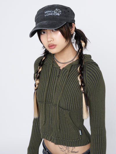 Minga Star Black Military Cap - Minga London