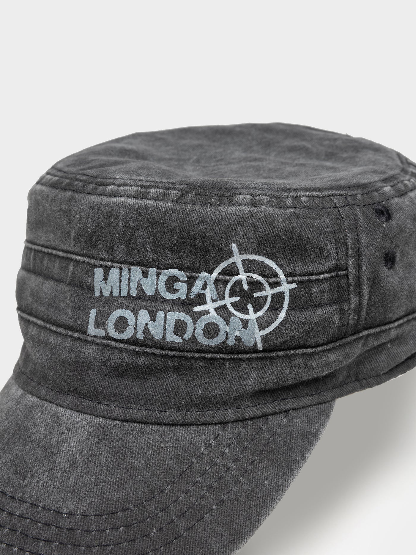Minga Star Black Military Cap - Minga London