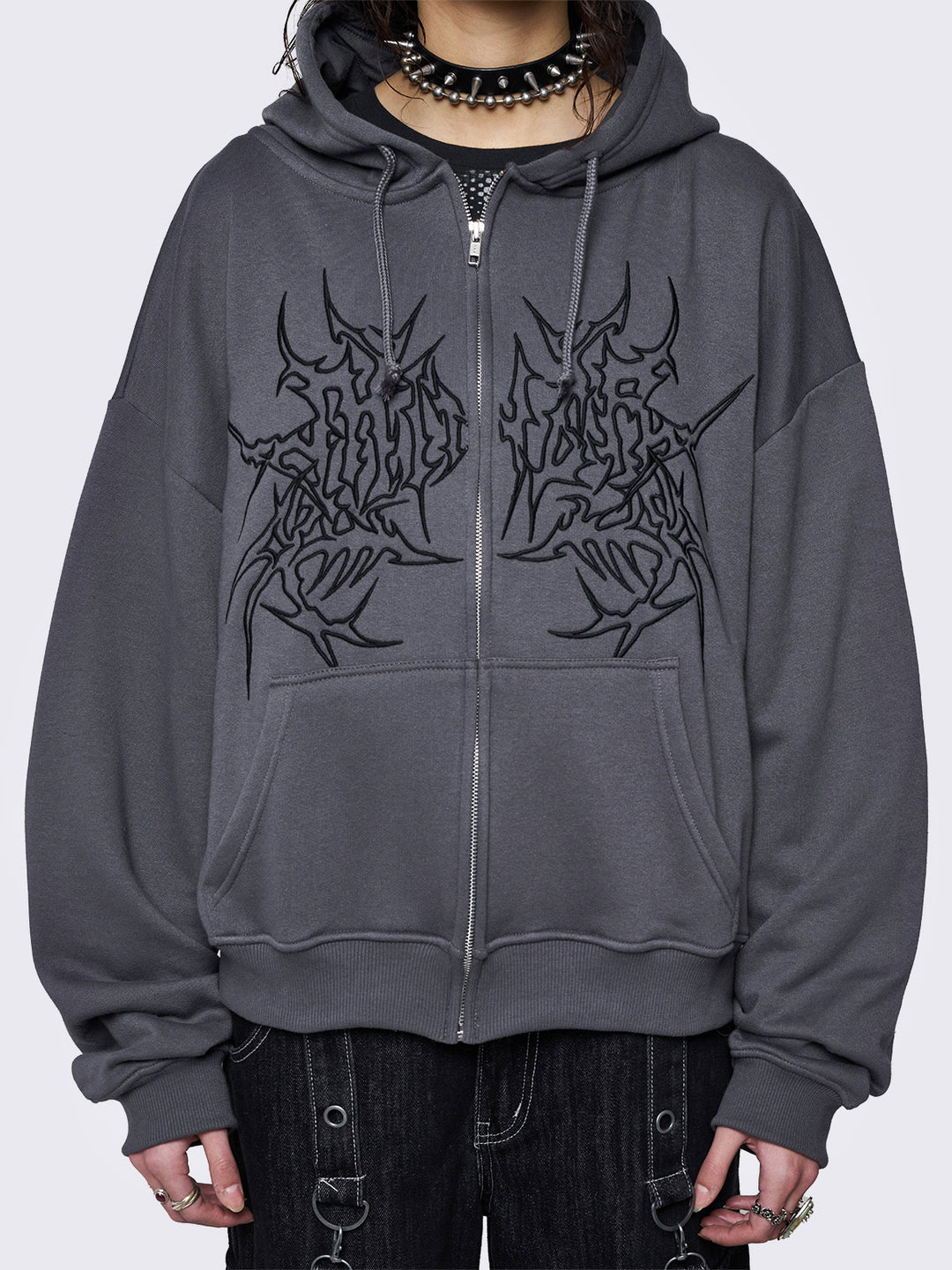 Minga_Ink_Grey_Zip_Up_Hoodie3_