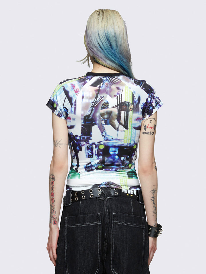 Graphic Cycling Jersey T-shirt | Minga London x Pepela NYC Graphic Cycling Jersey T-shirt | Minga London x Pepela NYC