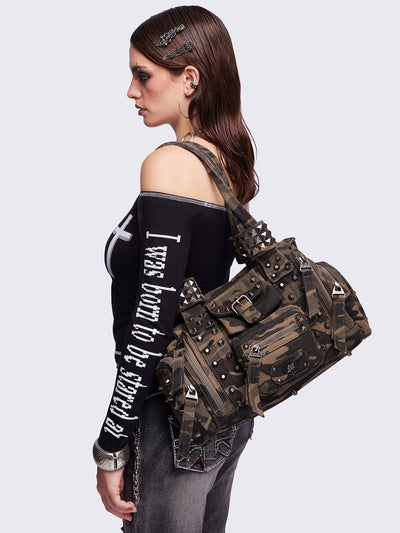 Myrrh Camo Shoulder Bag