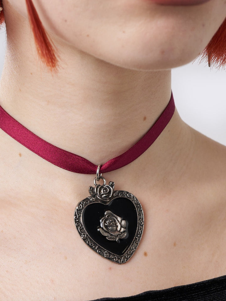 rippmonster silk heart しぶく choker