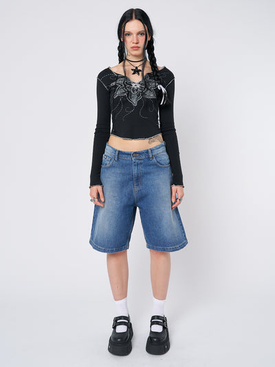 Sea Flower Long Sleeve Top - Minga London