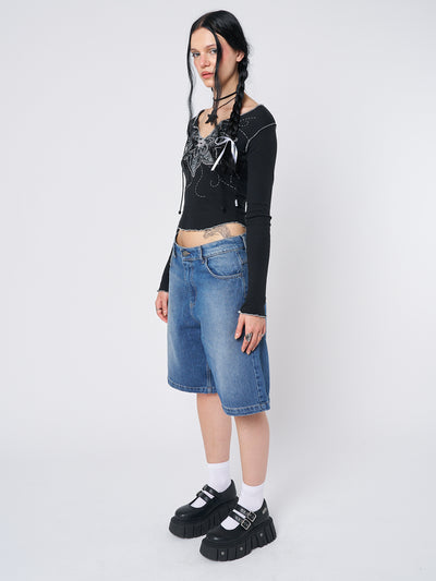 Sea Flower Long Sleeve Top - Minga London