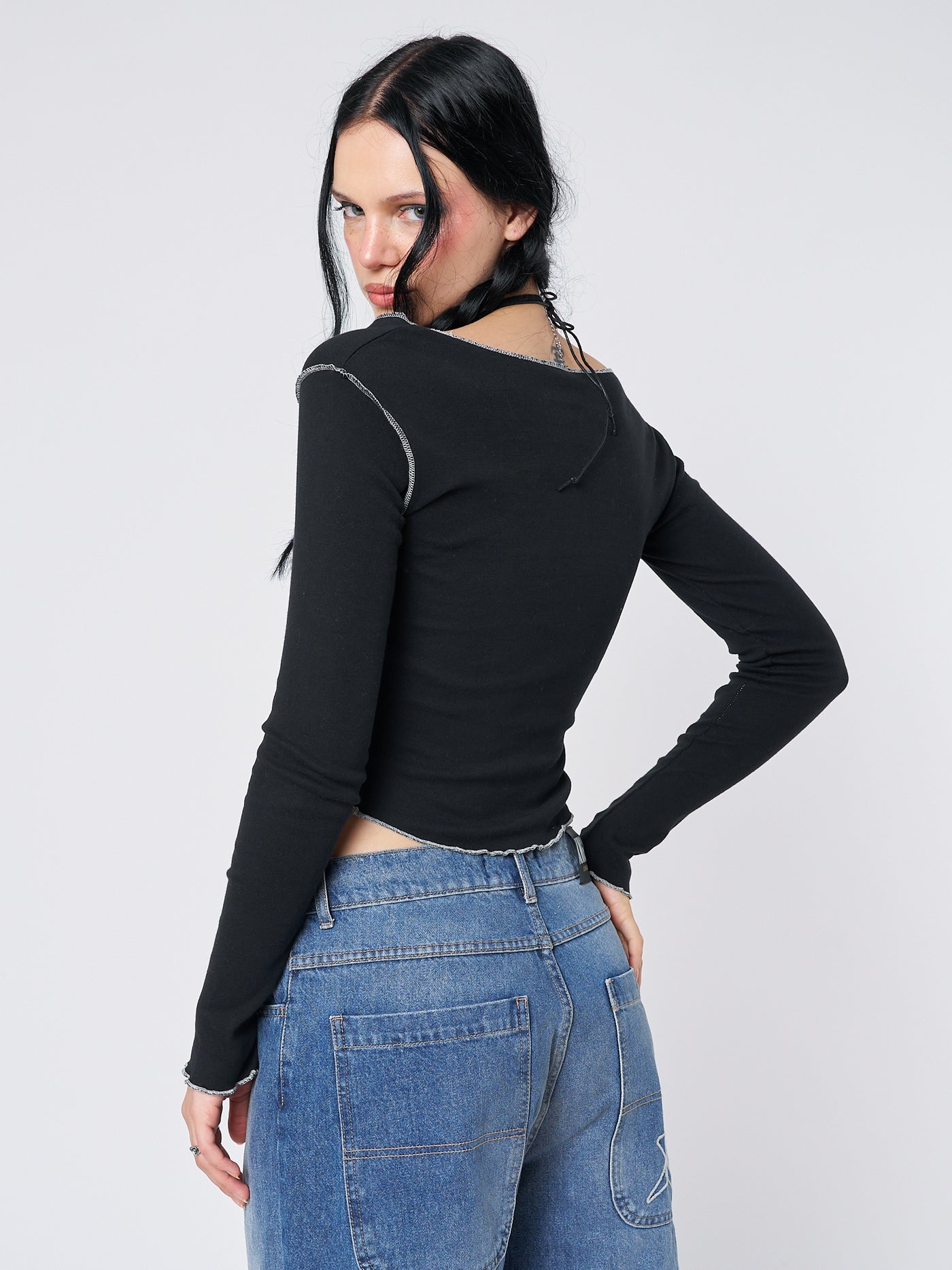 Sea Flower Long Sleeve Top - Minga London