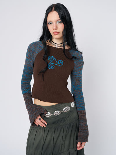 Sirena Triskelion Knitted Jumper - Minga London