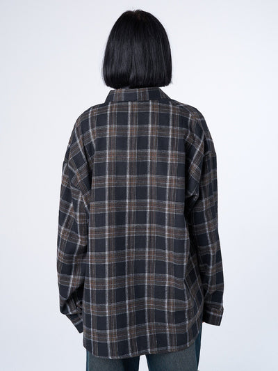 Tyler Black & Grey Checked Shirt