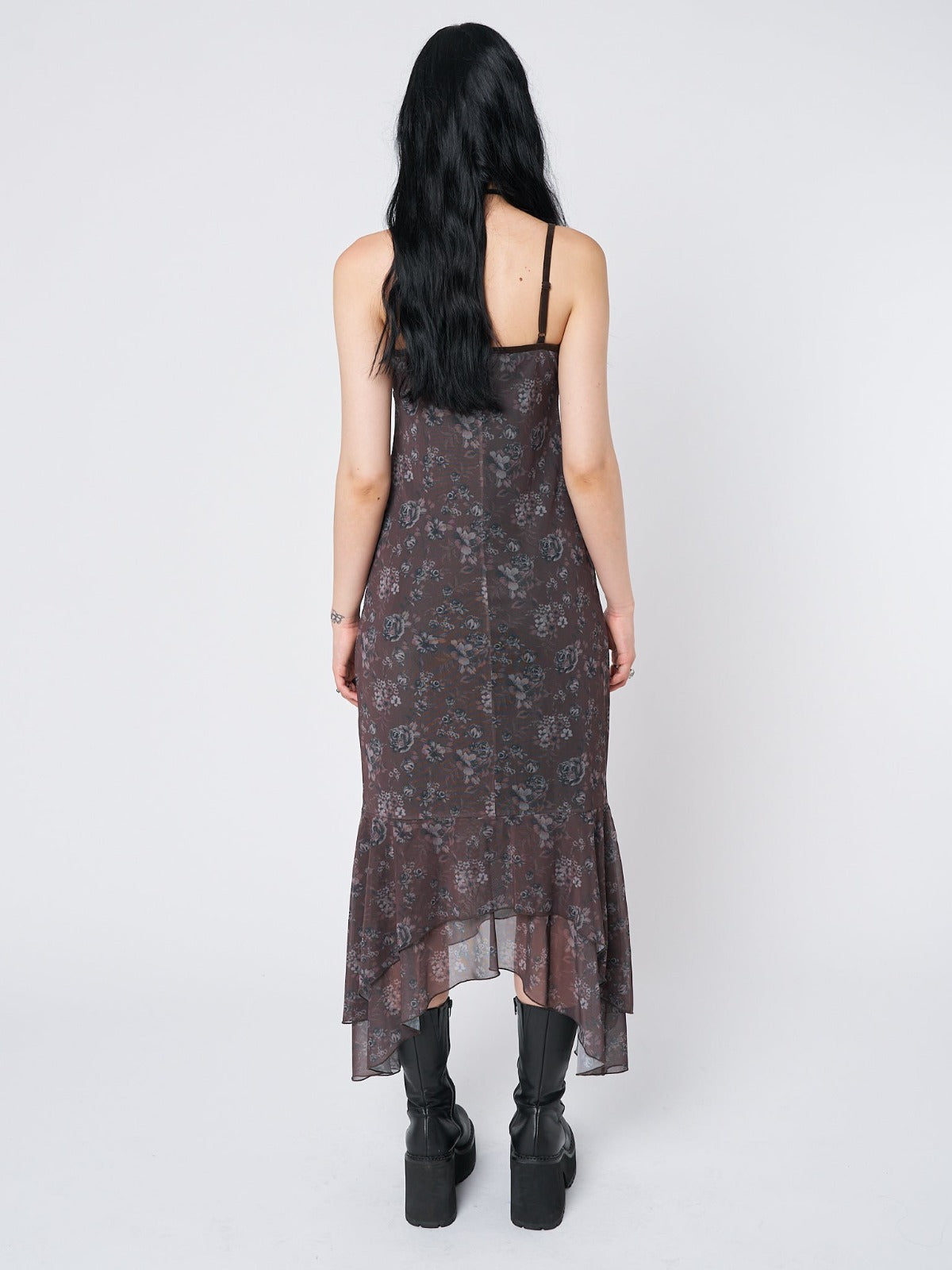 Zelda Floral Layered Maxi Dress - Minga London
