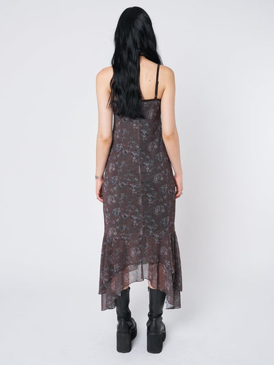 Zelda Floral Layered Maxi Dress - Minga London