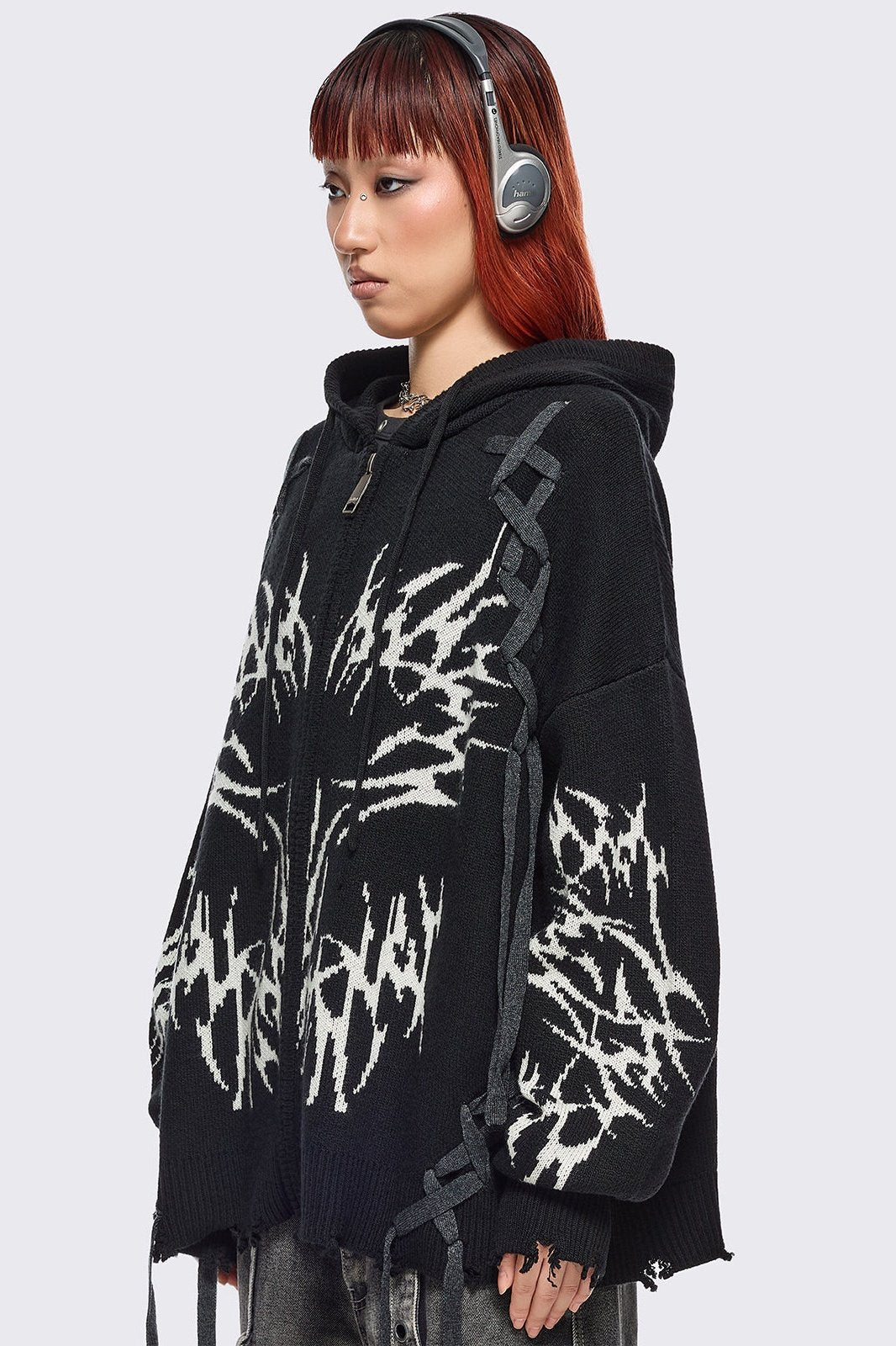 【M】vallad RELOADED 刺繍 HOODIE Men's Venum Assassin's Creed Reloaded Hoodie - Black