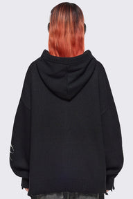 Abyx Knitted Zip-Up Hoodie