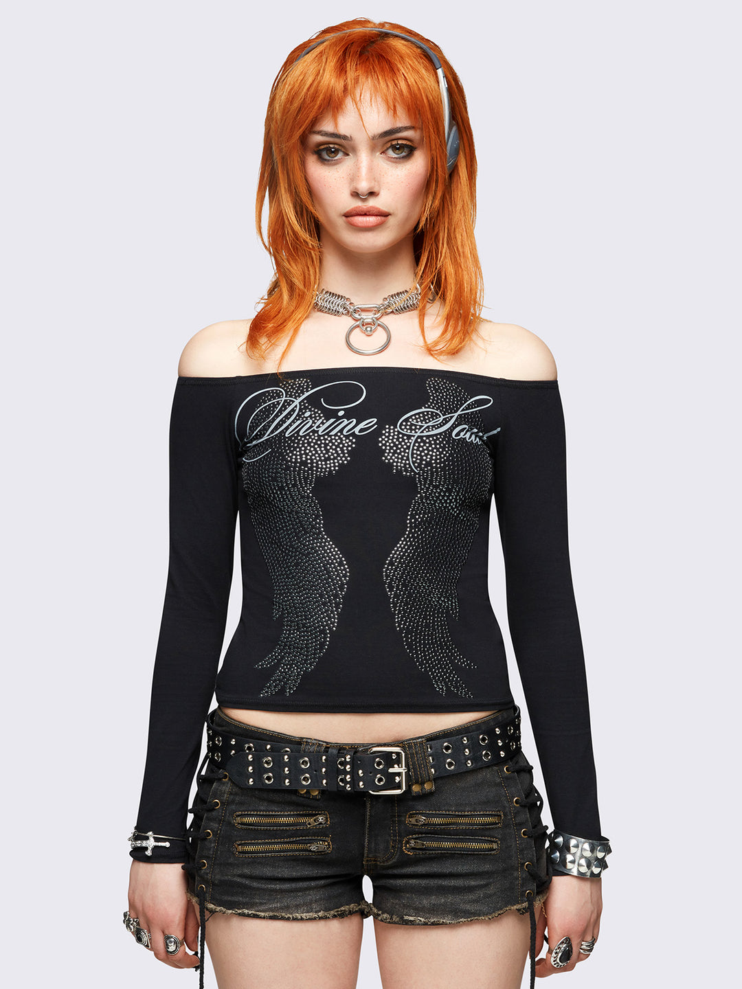 【WOOHWA】LONDON MIDI SH OPS Shop Off Track | Black Bodycon Midi Dress With Sheer Sleeves