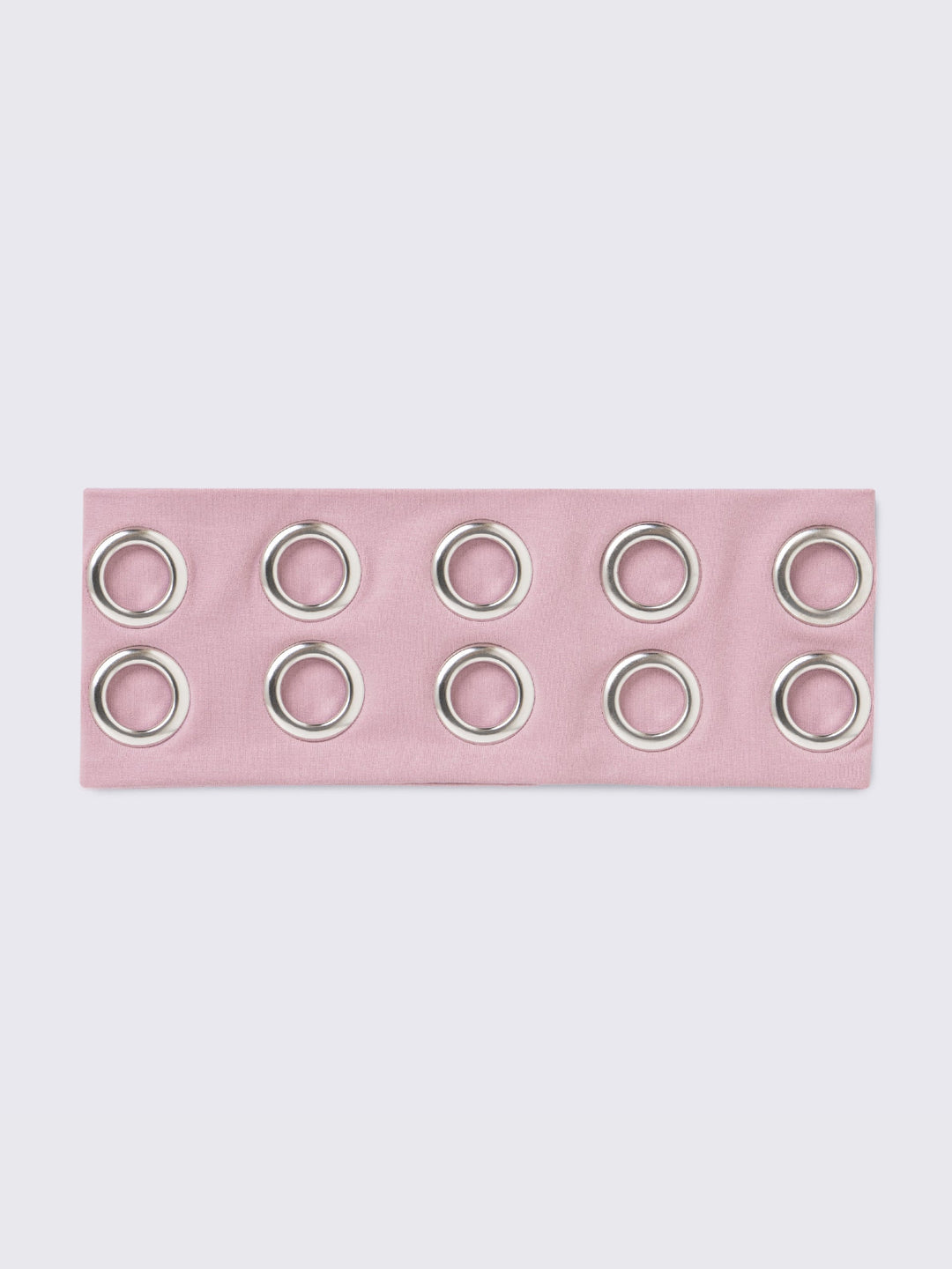 【Minga London】Elektra メタリック ホール ヘッドバンド 無地 Black Metallic Hole Headband | Minga London – Minga London US