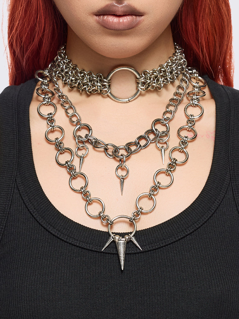 女王蜂 qb luxury chain choker/pierce セット qb Luxury Chain Choker Black | ソニーミュージック公式