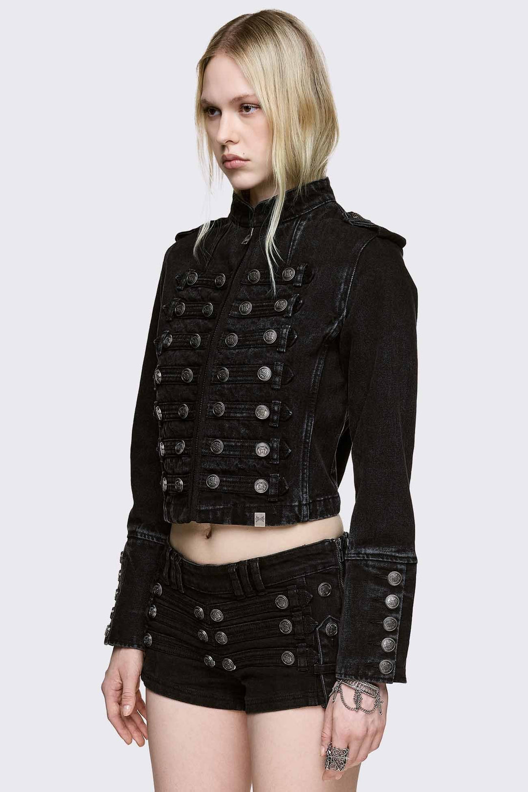 Minga London デニム ミリタリージャケット hilda-military-jacket-4_1080x.