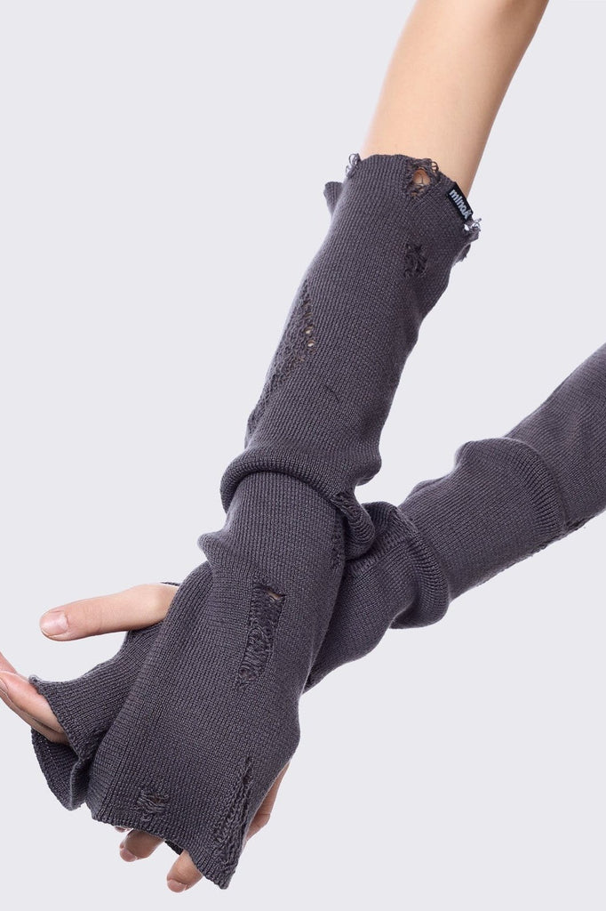 mediam/ Shaggy Arm Warmers 【新品】 SHAGGY ARM WARMER