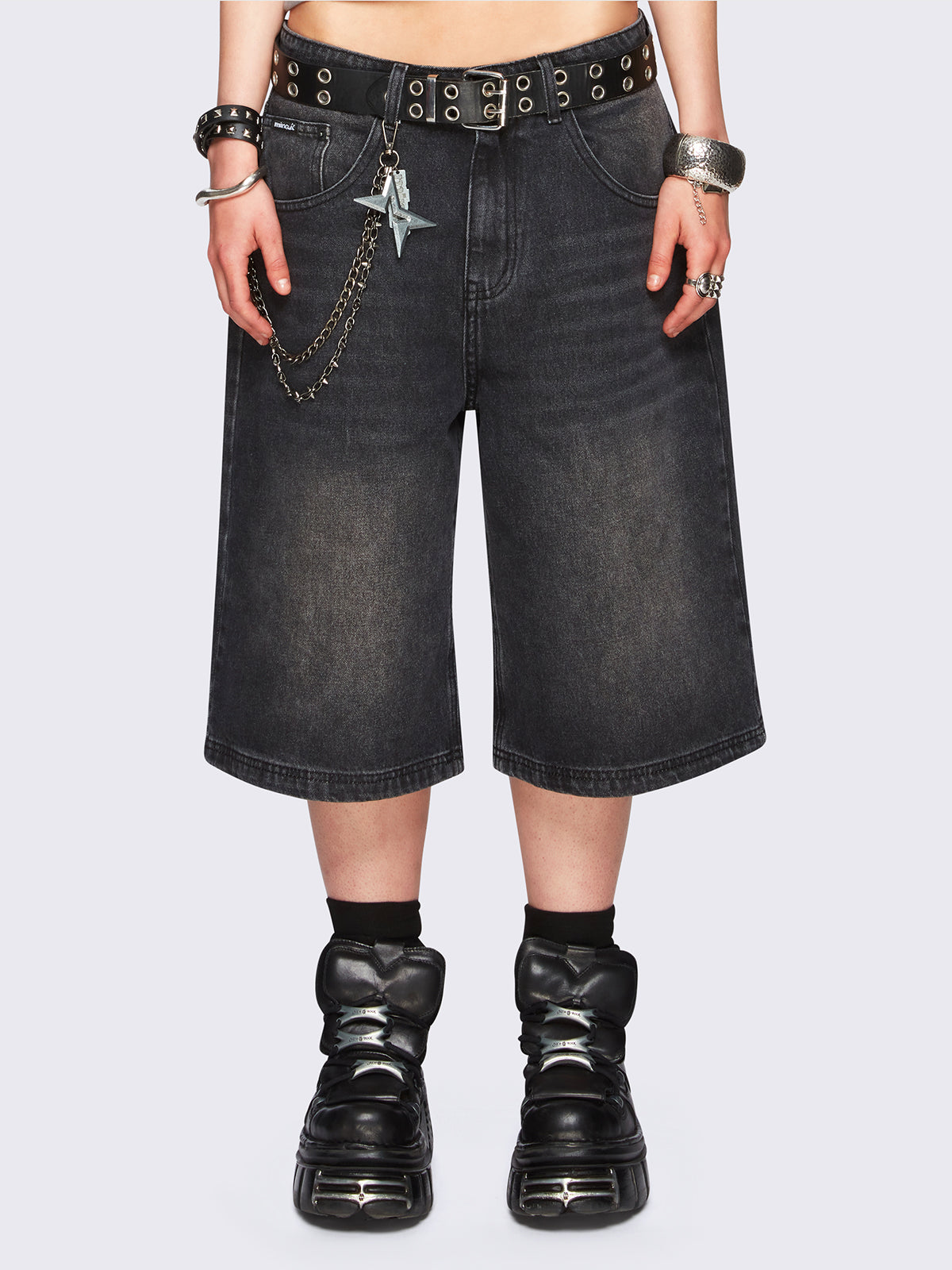 Jen Black Washed Jorts