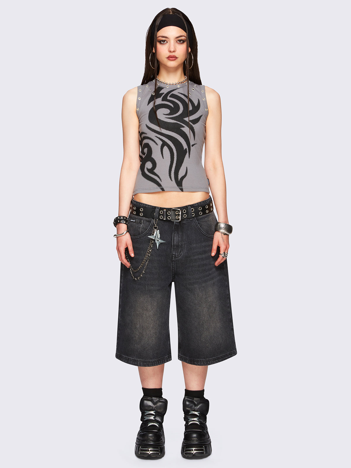 Jen Black Washed Jorts