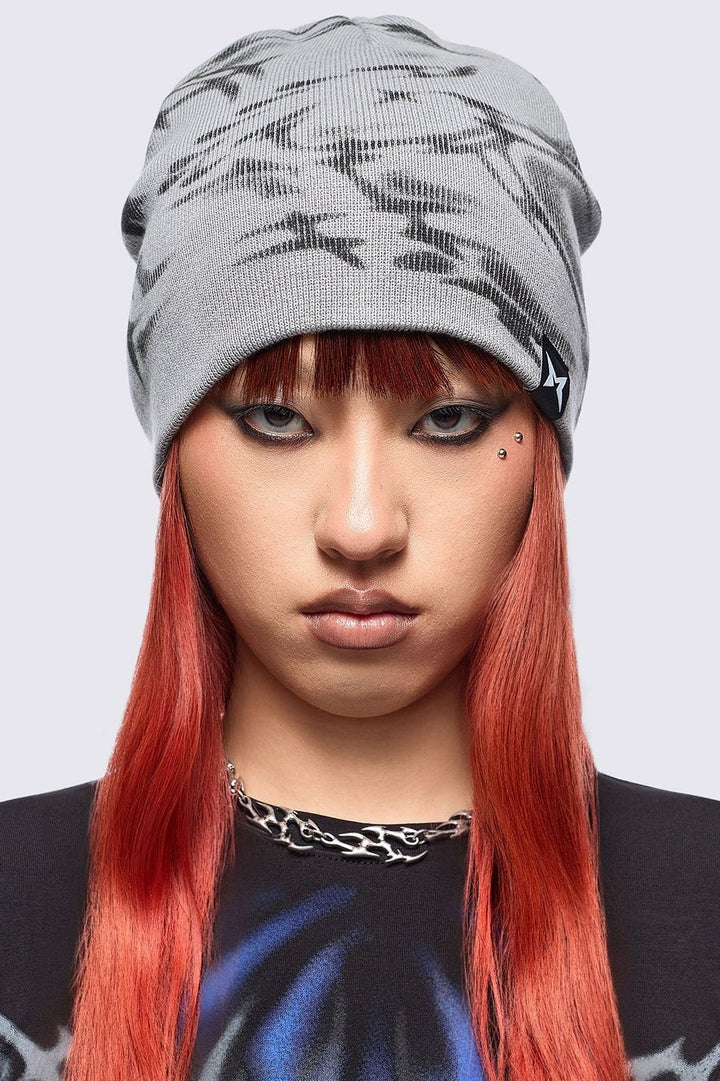 isecai Whimgy Beanie Gray× Orange isecai Whimgy Beanie Gray