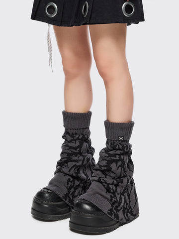 Obscure Grey Leg Warmers
