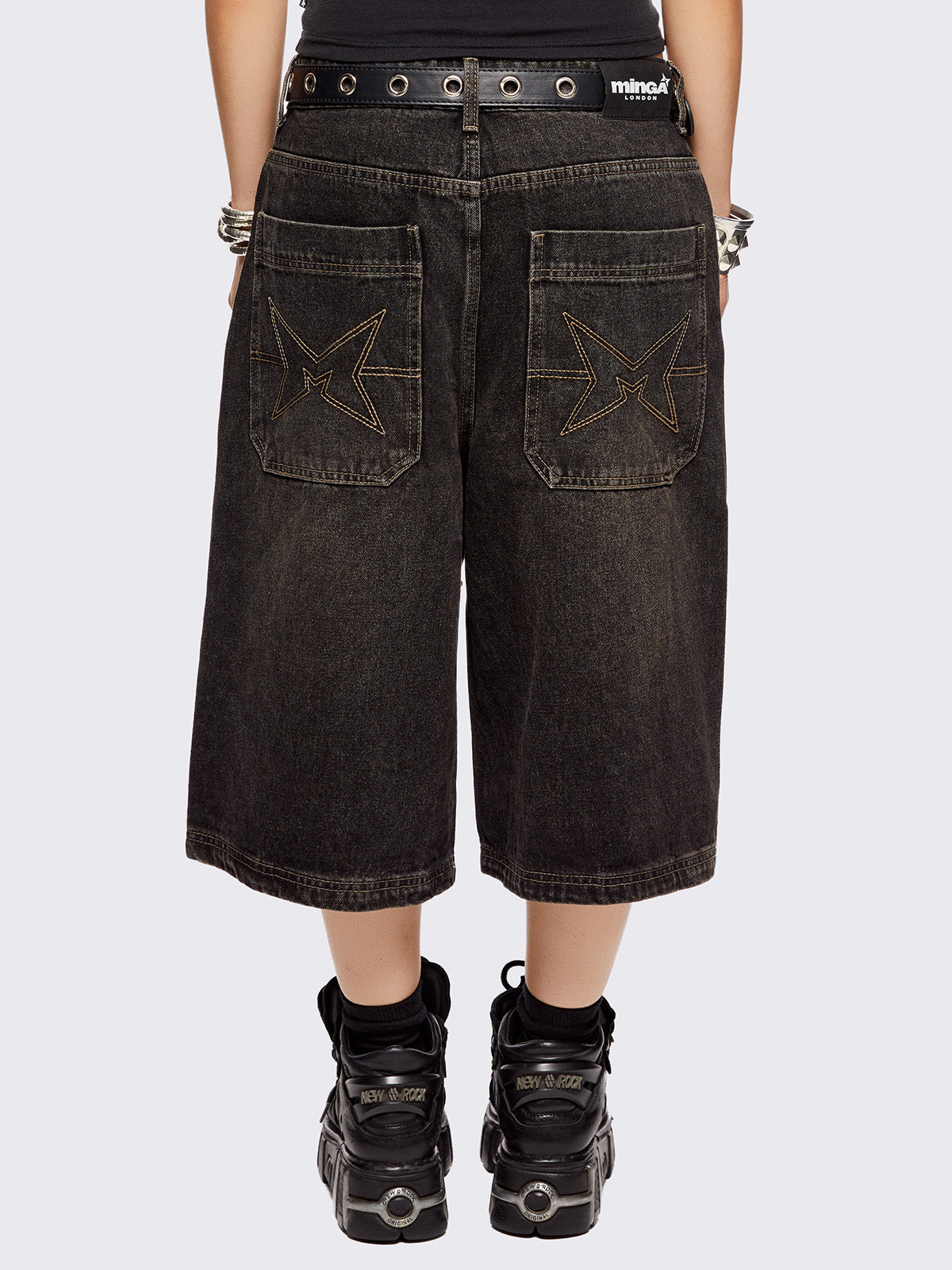 Star! Washed Jorts