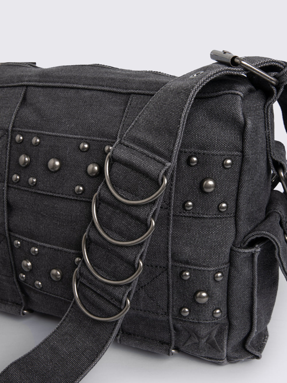 バッグ grunge Y2K demim studs bag archive punk Amazon.com: Y2K Messenger Bag Women Punk Cross Gothic Emo