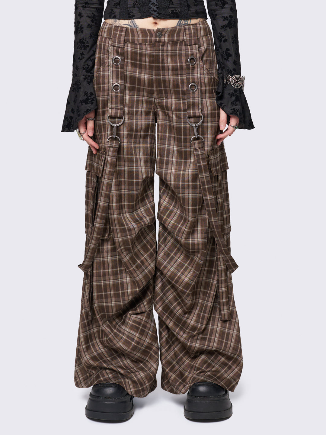 【todayful】Plaid Cargo Pants PLAID CARGO PANTS XLARGE TODAYFUL Plaid Cargo Pants XLARGE Plaid