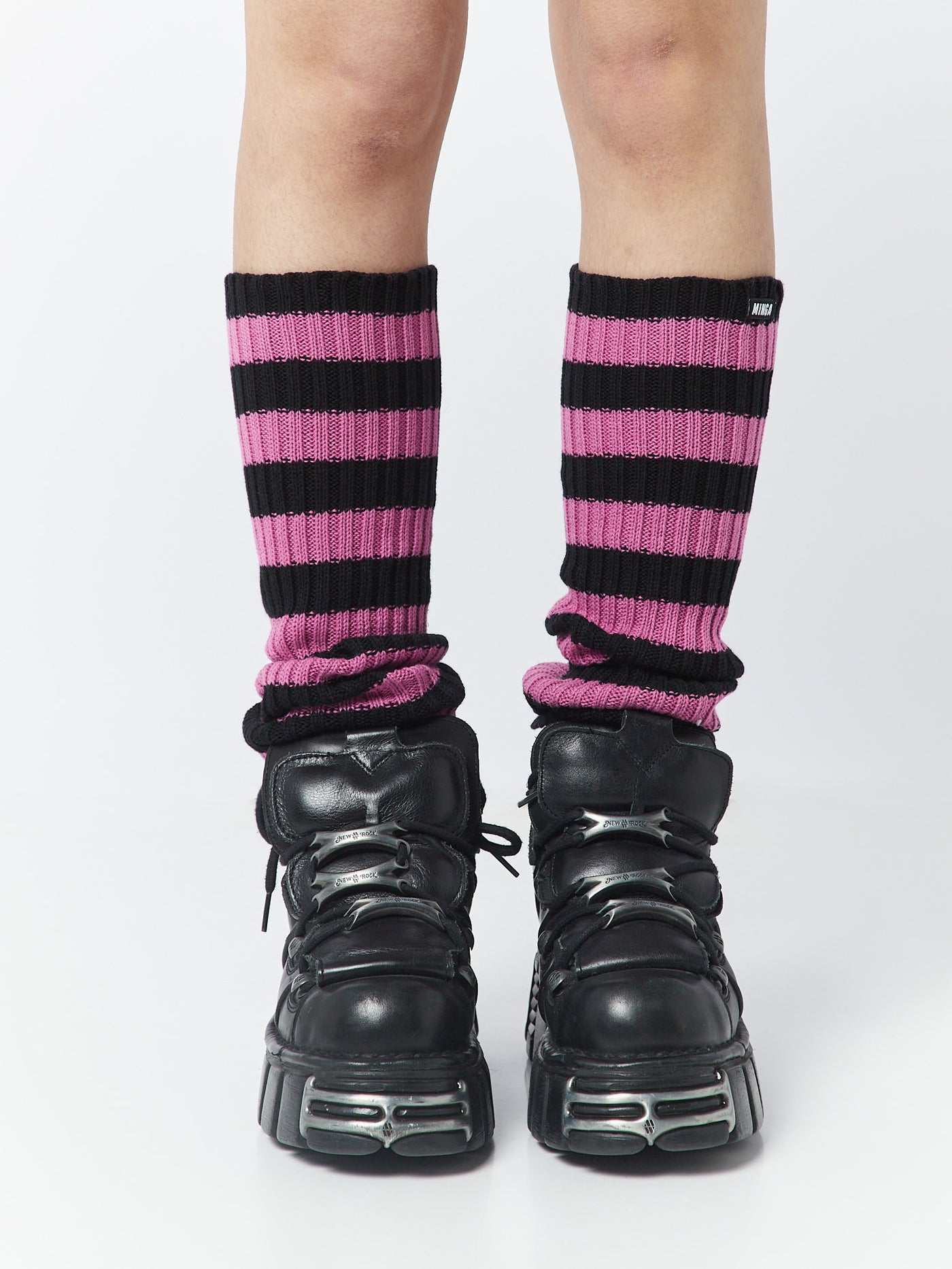 All Striped Up Leg Warmers - Minga London