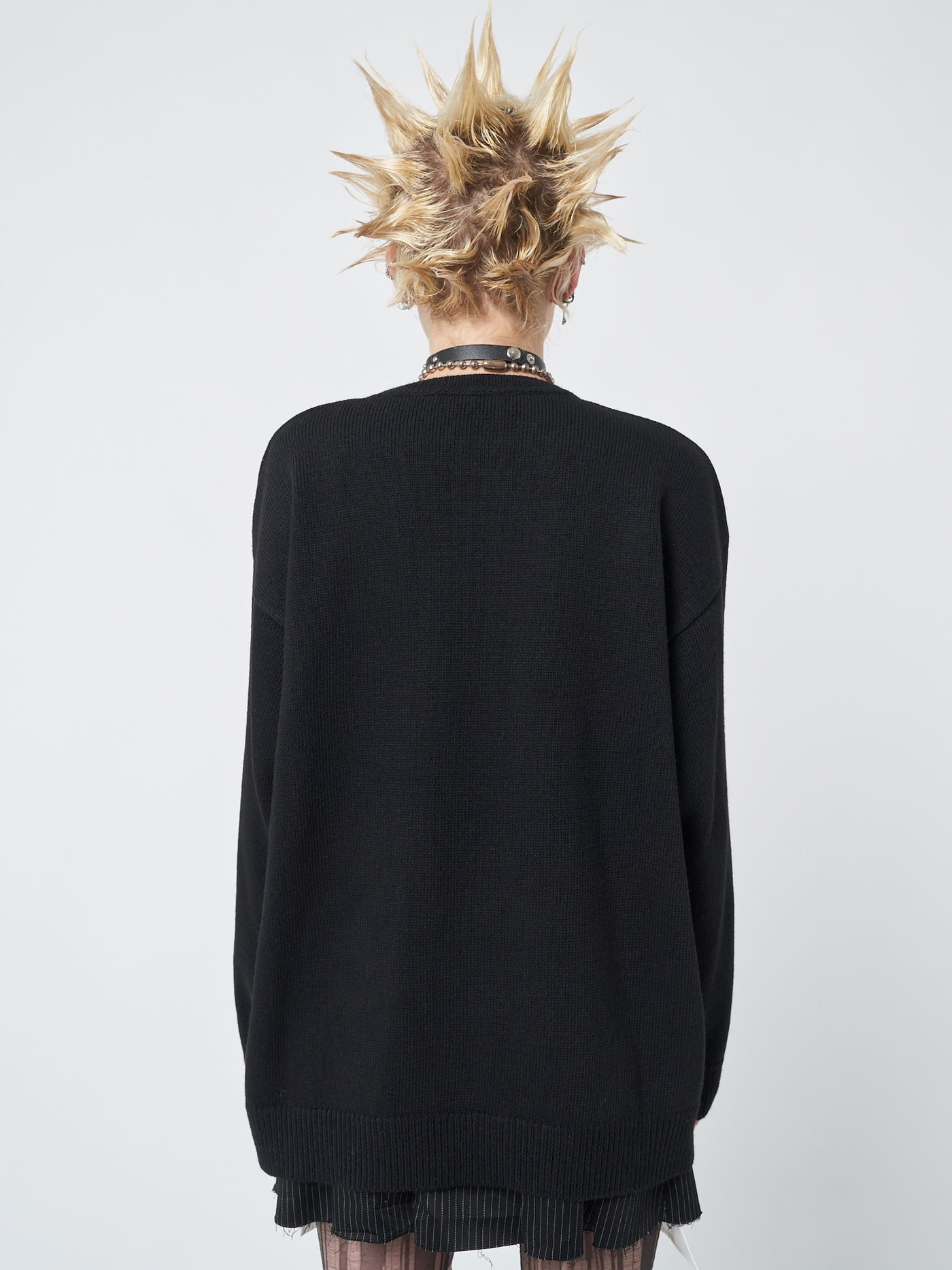 Broken Teddy Bear Jacquard Knit Jumper - Minga London