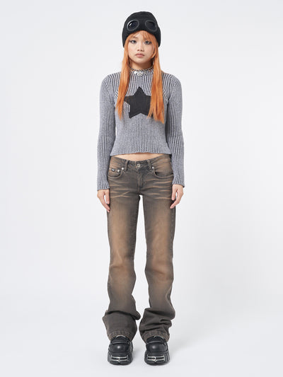 Jen Overdye Flare Jeans - Minga London
