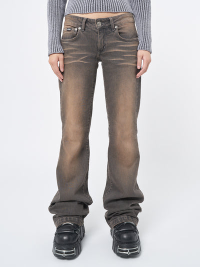 Jen Overdye Flare Jeans - Minga London