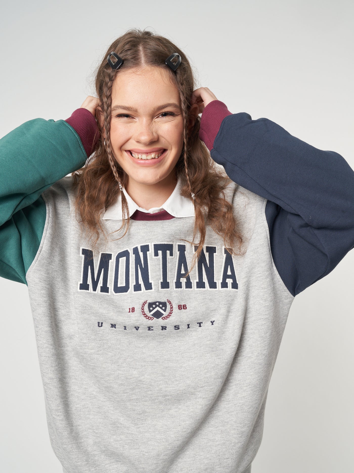 Montana Colourblock Sweater - Minga London