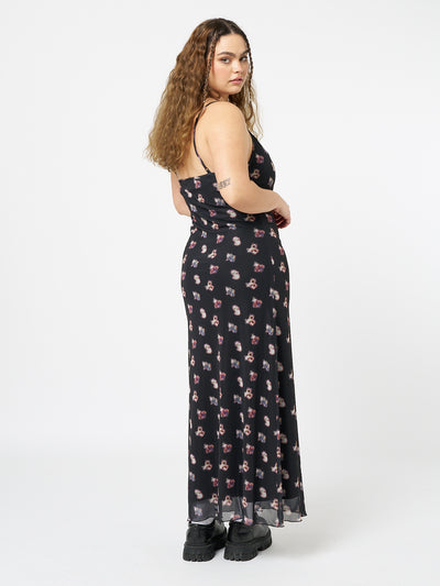 That Cat Girl Mesh Maxi Dress - Minga London