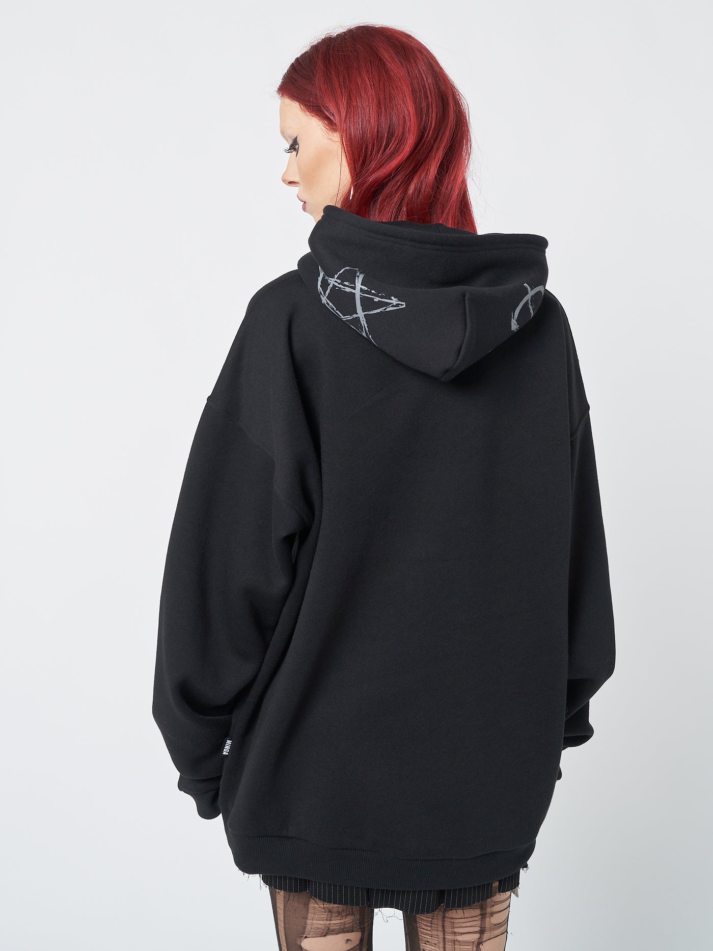 Troublemaker Patches Black Hoodie - Minga London