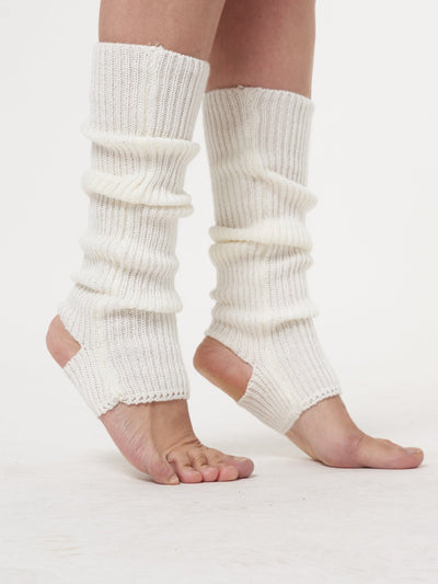 Chunky Knitted Leg Warmers - Minga London