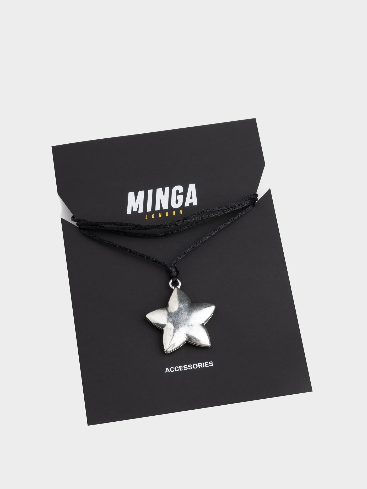 Chunky Star Pendant Necklace - Minga London