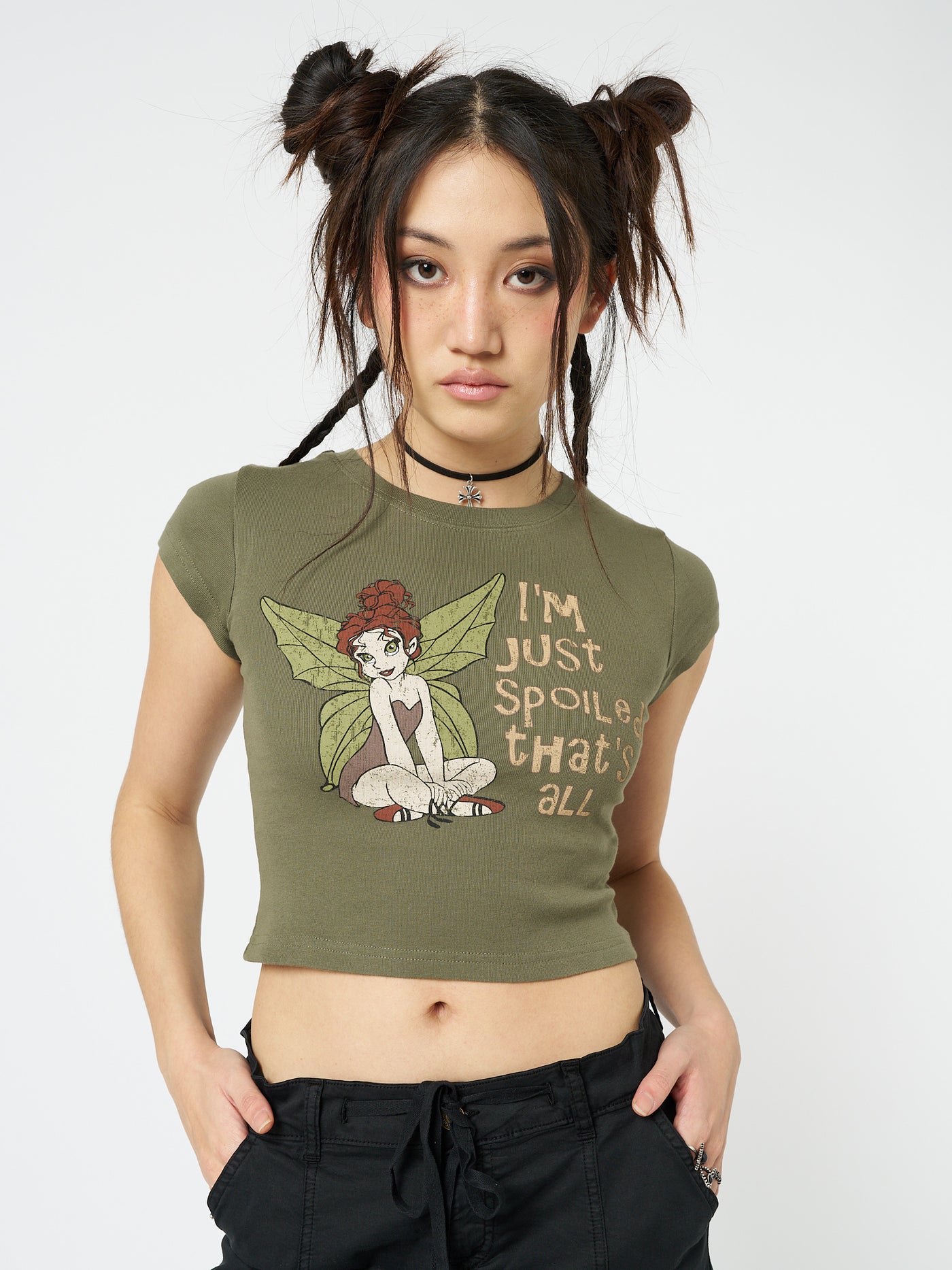 Ember Fairy Graphic Baby Tee - Minga London